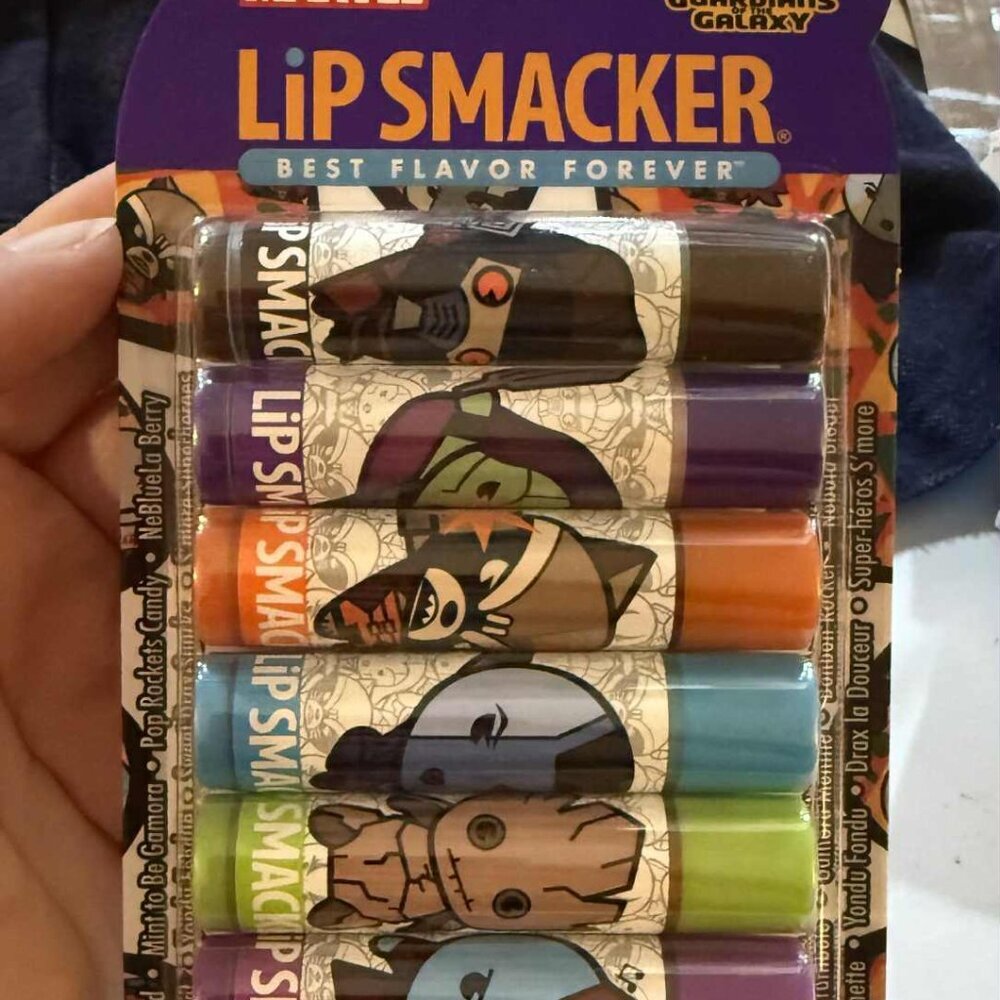 Marvel Lip Smackers NEW